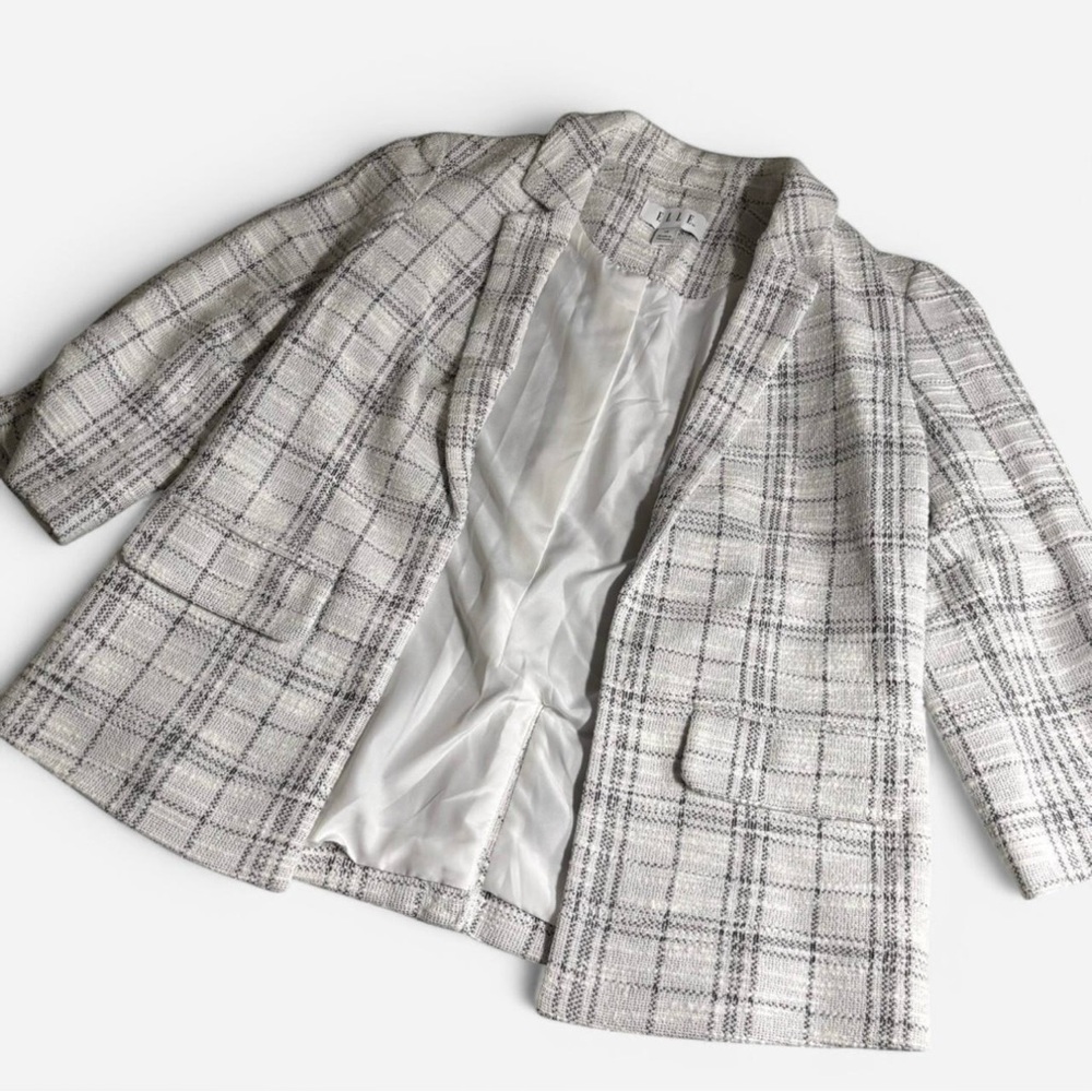 Plaid Women's blazer
